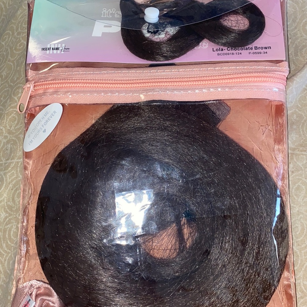 INH Lola Chocolate Brown Ponytail